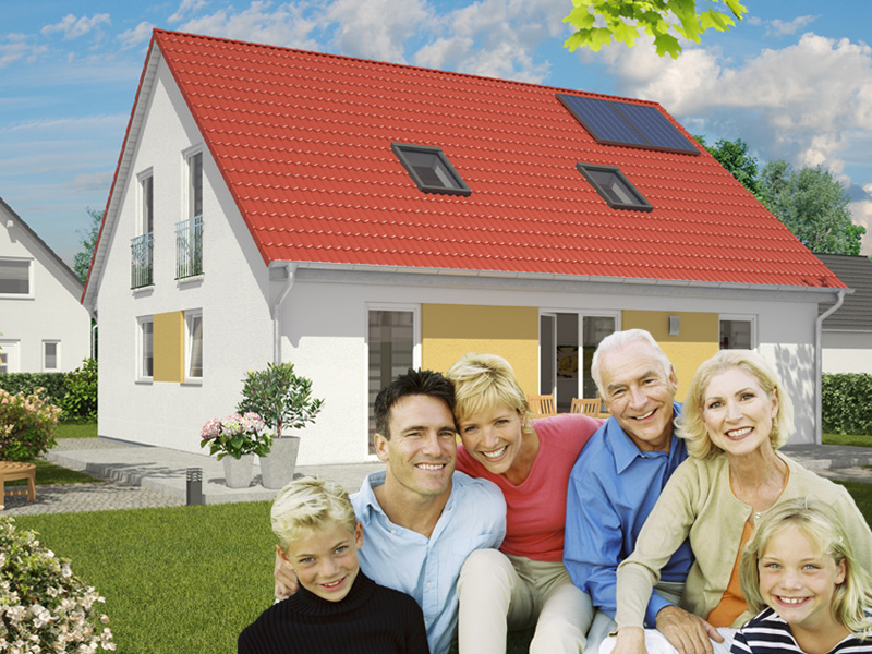 Zweifamilienhaus "Mitwachshaus" als Mehrgenerationenhaus